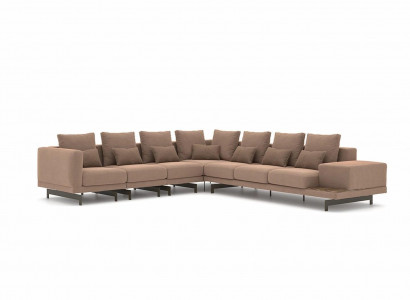 Polstersofa L-Form Wohnzimmer Luxus Eck Garnitur Neu Textil Einrichtung